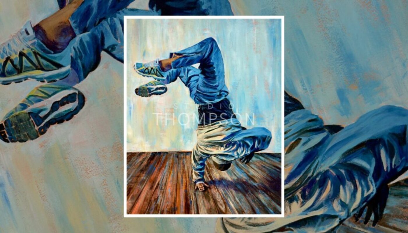 Celebrate your love of music, art and style with an original painting from Studio Thompson