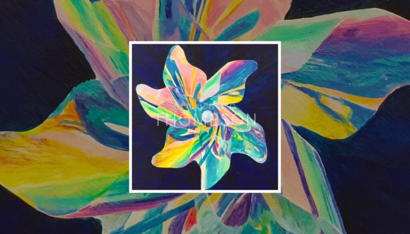 Fill your life with colour and bring uplifting style into your home with this beautiful painting from Studio Thompson