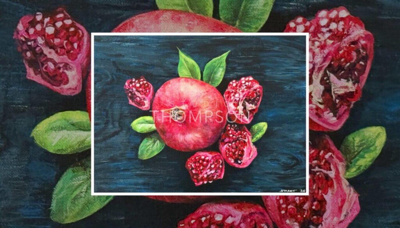 Celebrate your love of life, food and nature with a beautiful original painting from Studio Thompson