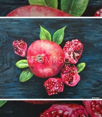 Celebrate your love of life, food and nature with a beautiful original painting from Studio Thompson
