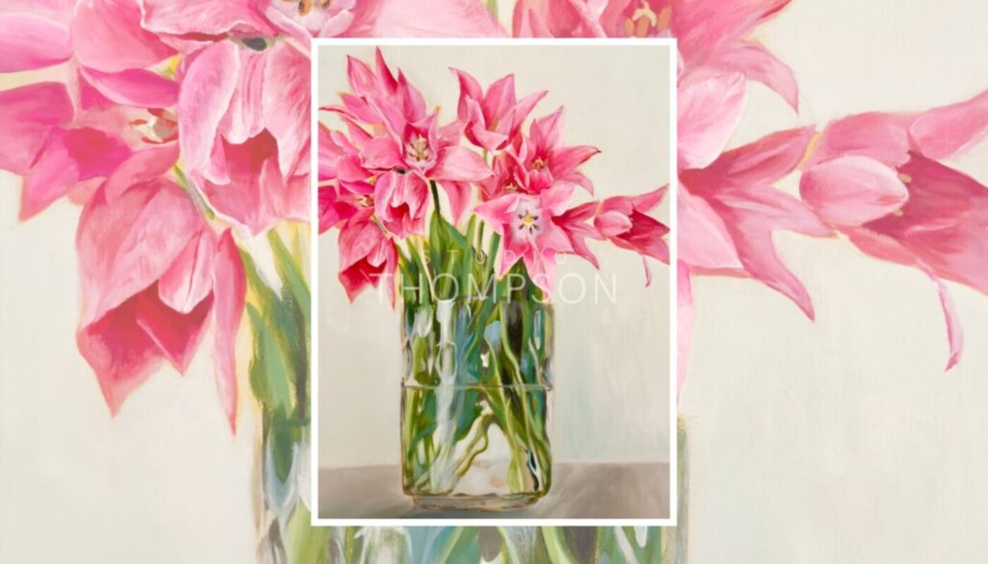 Fill your life with colour and bring uplifting style into your home with this beautiful painting from Studio Thompson