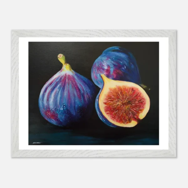 Getting Figgy with It: Framed Print
